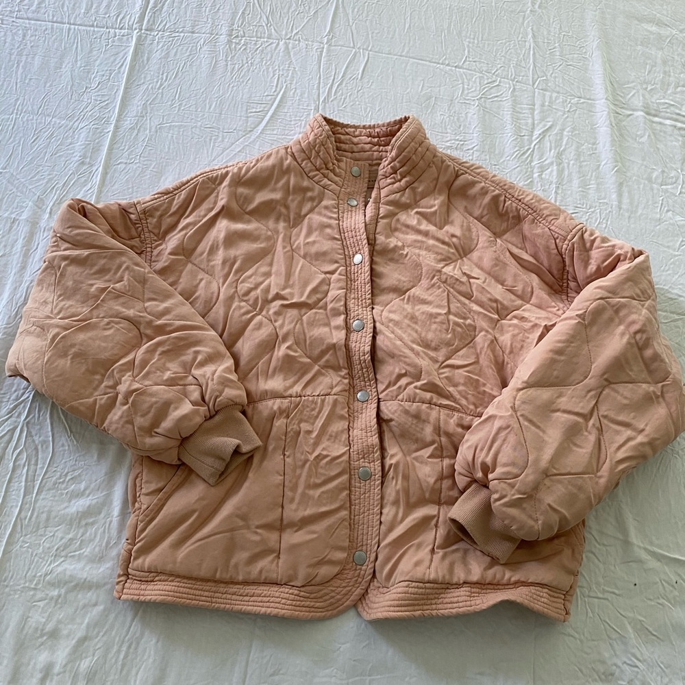 Quilted puffer jacket
